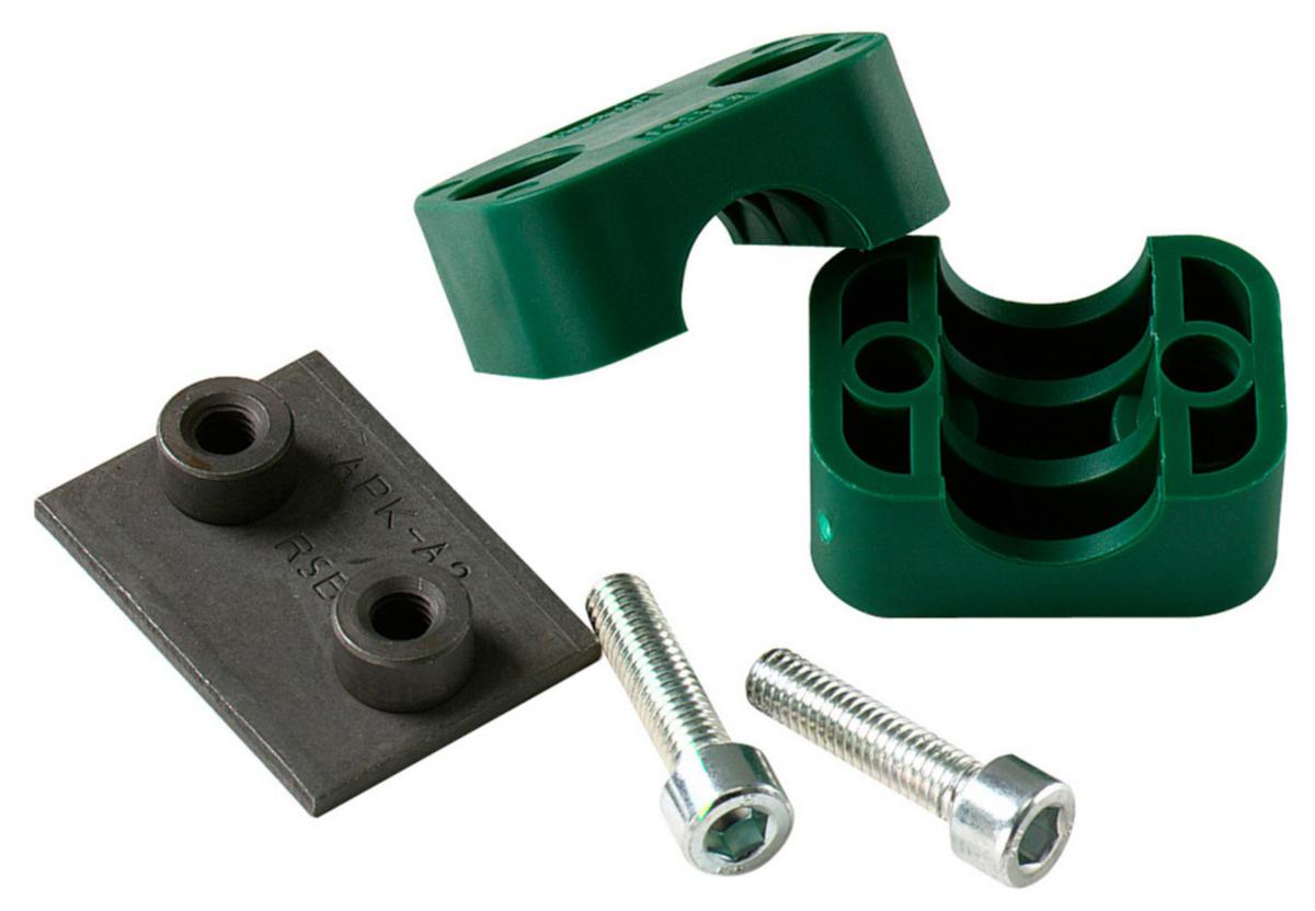 Rörklam.f hydraulik typ2 22mm - typ 2 - enkelklammer för...