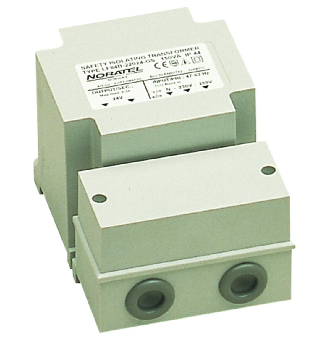 Skyddstransformator Typ LF 230-250/24 V stationär IP44 - TRAFO LF 66A-22024-GS 230/24 35VA