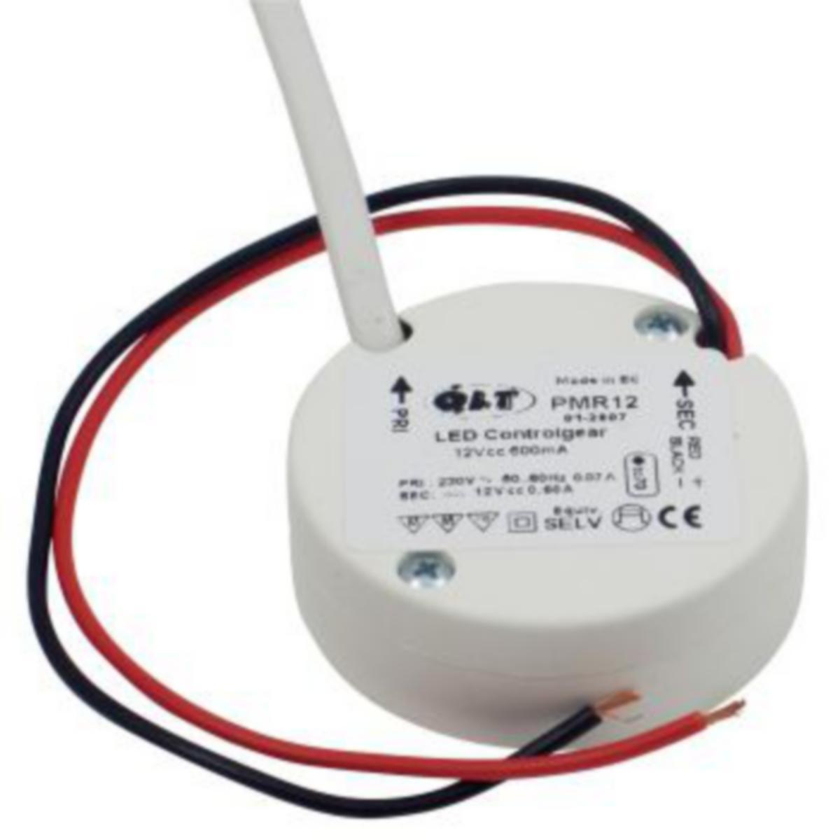 LED-Trafo PMR - LED TRAFO PMR 12V 8,4W DC