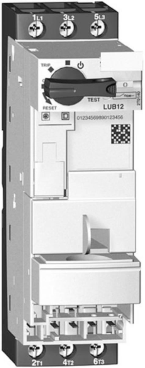 Fram- och backkopplare LU2B - F/B-KOPPLARE 12A 24VDC LU2B12BL