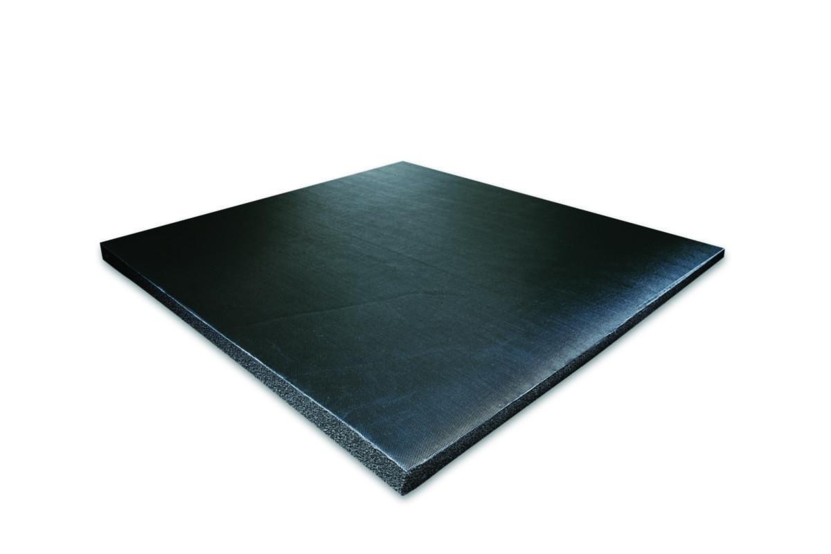 Ytbeklädda skivor AF av svart väv (dubbel bredd), Arma-chek D - ARMA-CHEK D AFD-13MM-W OLIMMAD PLATTA 2000X1000 MM