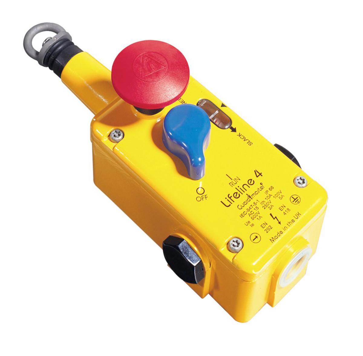 Linnödstopp Guardmaster Lifeline 3 och 4 - LINNÖDSSTOPP LRS-3(3NC+1NO) LIFELINE 3