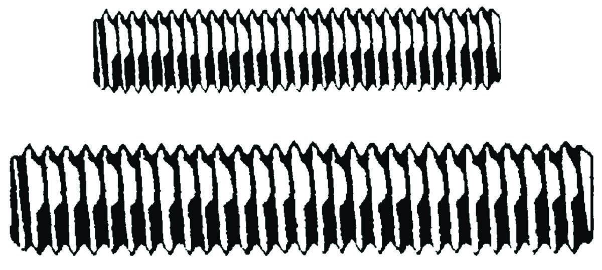 Helgängad stång 4.6 blankförzinkad, DIN 976 FIXX - HELGÄNGAD STÅNG HGS 4.6 M8X120MM FZB DIN 976