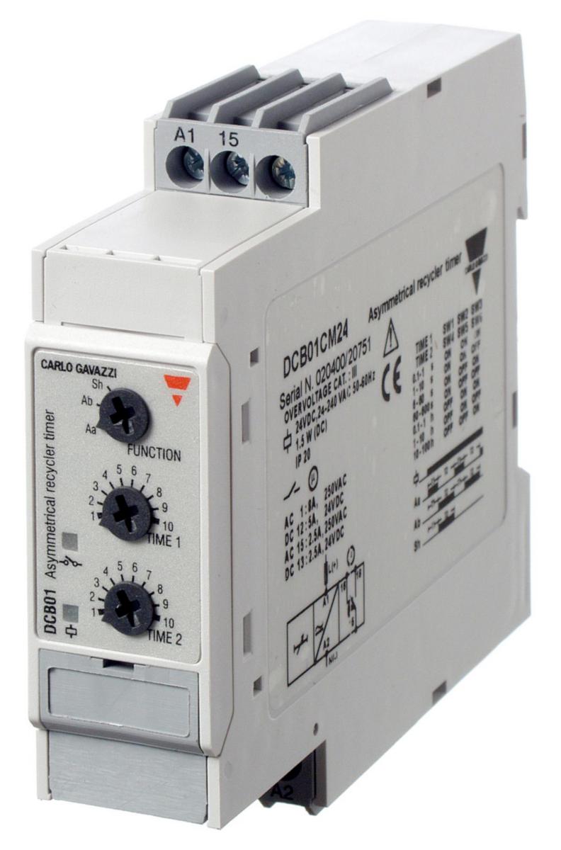 Tidrelä DCB/PCB asymmetrisk taktgivning - TIDRELÄ ASYM.TAKTGIVNING DCB01DM24