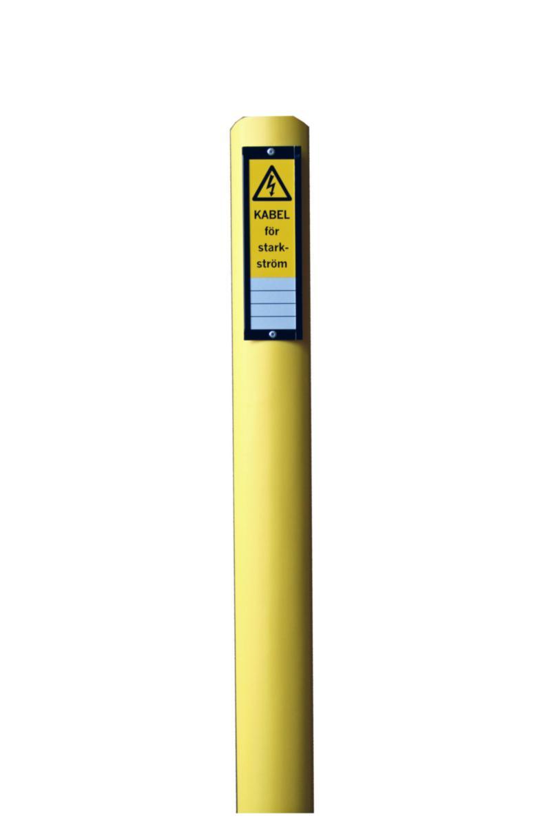 Kabelmarkeringsstolpe Axvalla - KABELMARKERINGSSTOLPE MED SKYLT H-112 STARKSTRÖM
