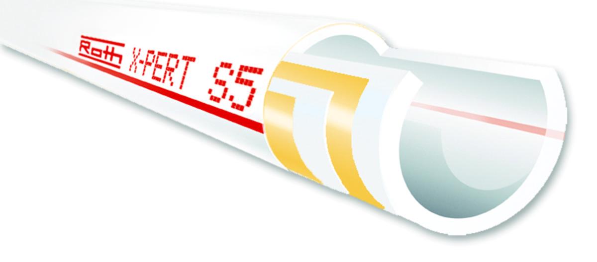 Golvvärmerör X-PERT S5, Roth - 20X2.0MM 240M ROTH X-PERT RÖR