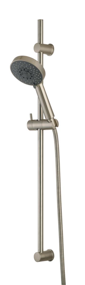 Duschset med handdusch 5-spray, slang och stång, Dominus 115, ADORA® - DUSCHSET ADORA 5-SPRAY MATT BORSTAD DOMINUS 115 12853.66