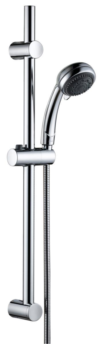 Duschset med handdusch, 5-spray, slang och stång, Mirantur 85, ADORA® - DUSCHSET ADORA 5-SPRAY KROM MIRANTUR 85 12849.00