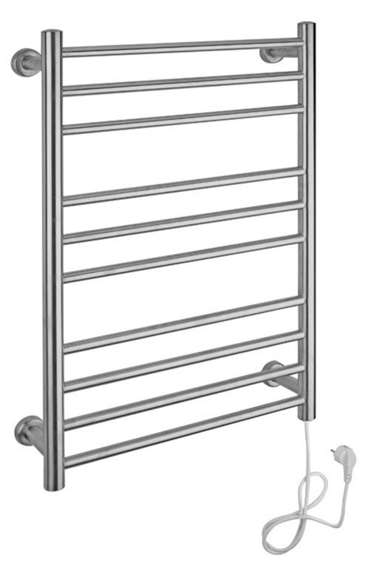 Handdukstork, med stickpropp och brytare, ADORA® - HANDUKSTORK ADORA EL MATTBORST 12835.66
