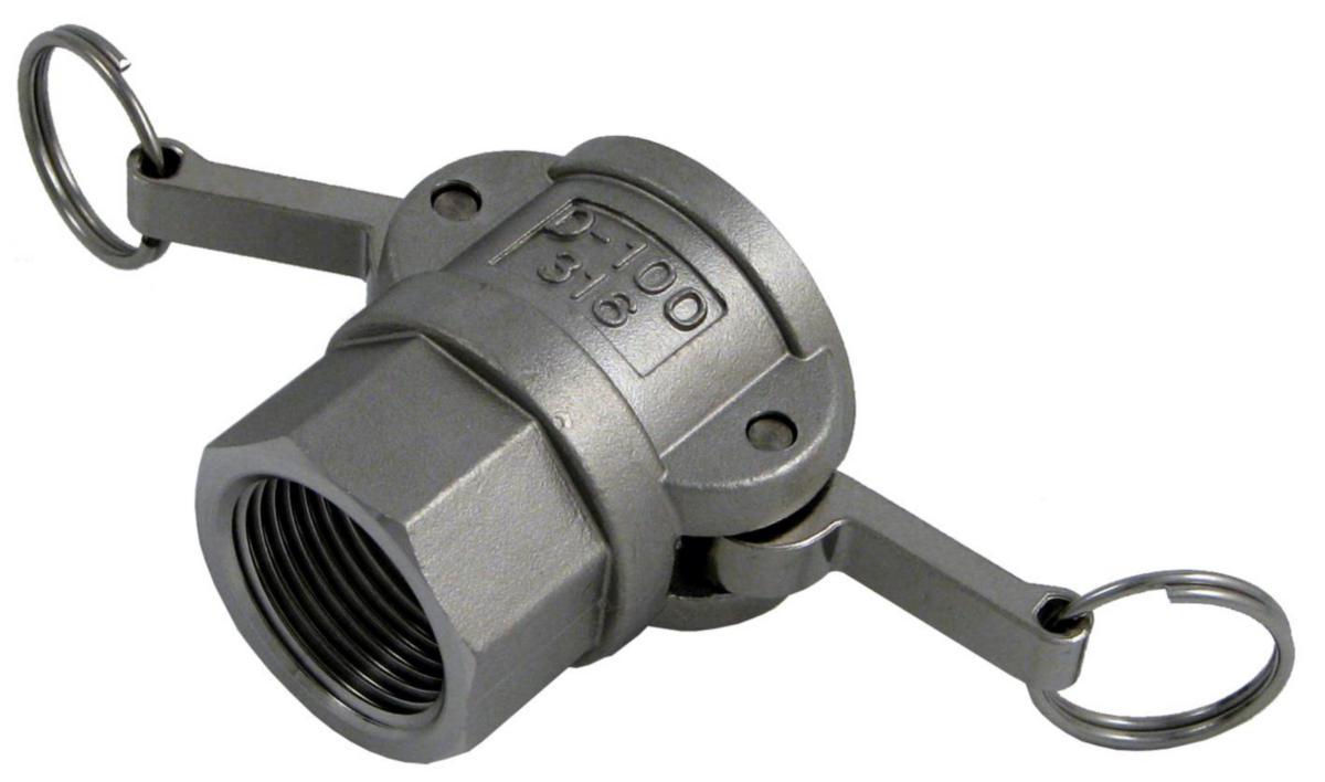 Honkoppling med invändig cylindrisk rörgänga, 316/1.4404, Typ 633-D i syrafast stål - R 3/4" SNABBKOPPLING INV.GG HONA RF STÅL SS 2343