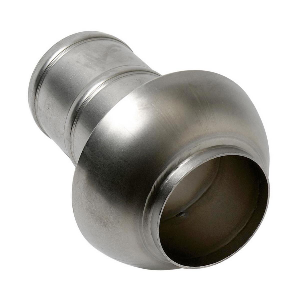 Hankoppling KVS med slangsockel modell 42, rostfri - 102x100 KVS RFR HANKOPPL SLANGSOCKEL MOD 42