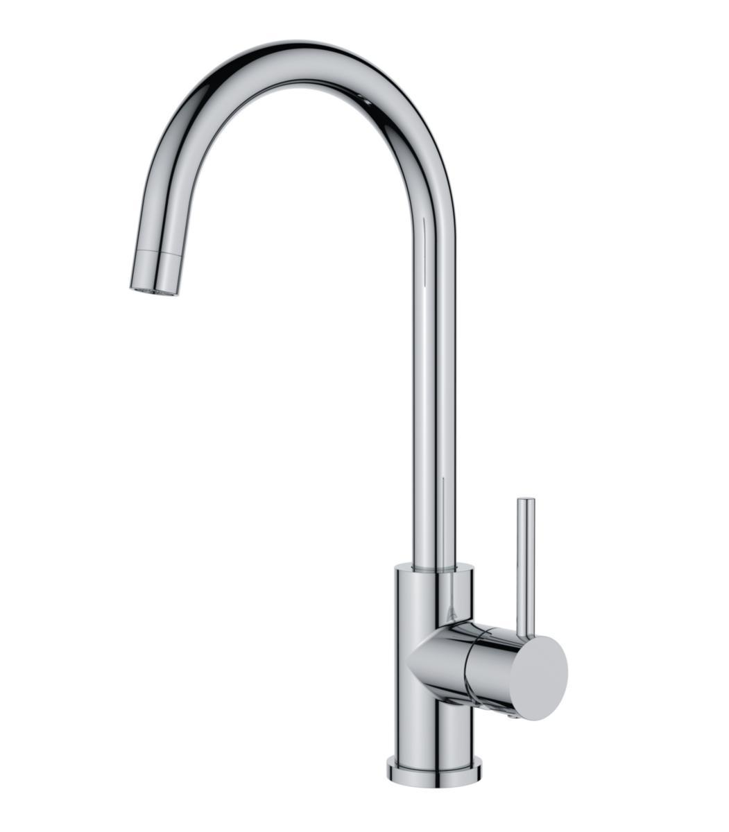 1-greppsblandare för diskbänk, Imperia U, ADORA® - KÖKSBLANDARE ADORA U-PIP KROM 12808.00 IMPERIA U