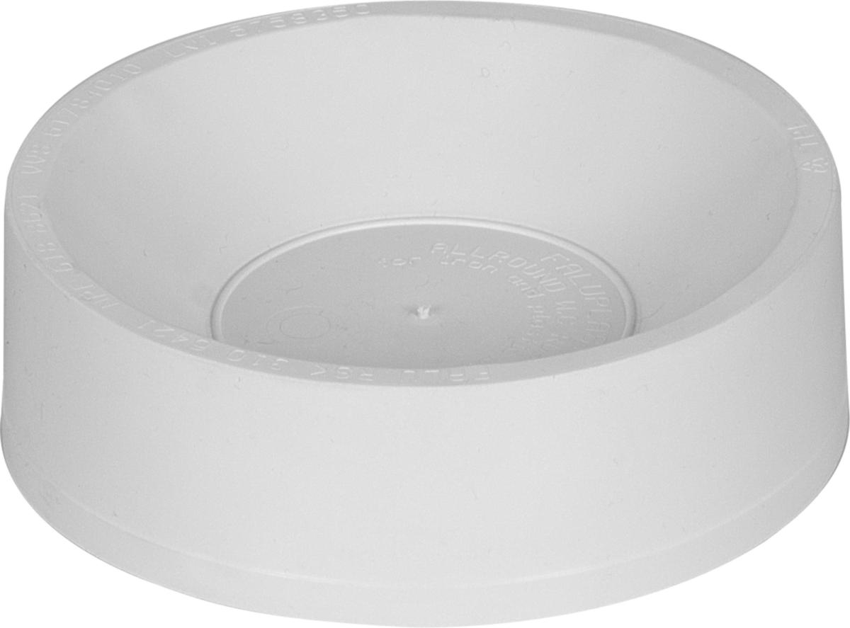 Gummimanschett för klosettanslutning Universal med luktstopp, Faluplast - WC-MANSCHETT 120/110 UNIVERSAL MED LUKTSTOPP, VIT