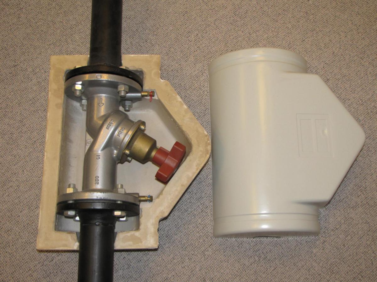 Ventilisoleringsmanschetter Dancap MSTA, för STAD-ventiler - ISO..MANSCH.DANCAP MSTA DN20 FÖR STAD-VENTILER