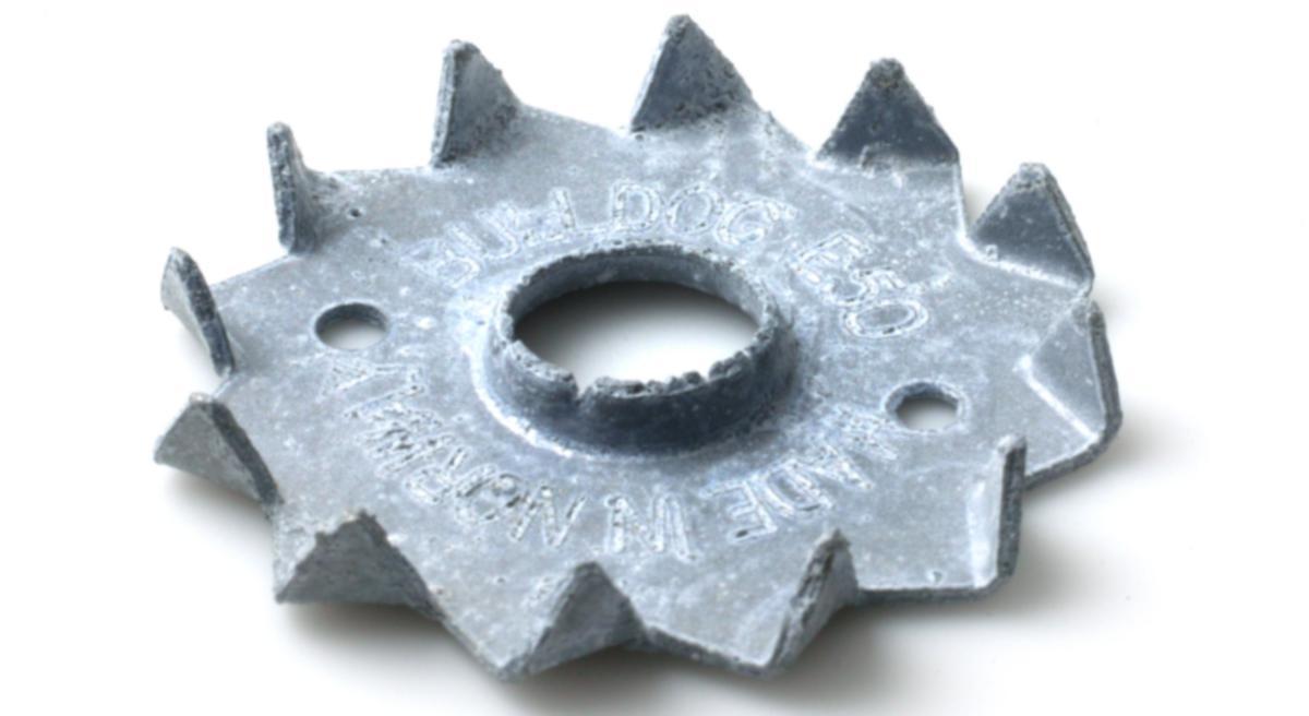Tandbricka Bulldog, ensidig - BRICKA BULLDOG 1-SID 95X20 FZV F50