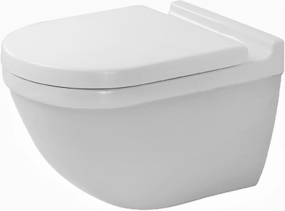 WC-skål Starck 3 vägghängd dold, Duravit - DURAVIT WC SKÅL STARCK 3 DOLD UPPHÄNG, VÄGGHÄNGD