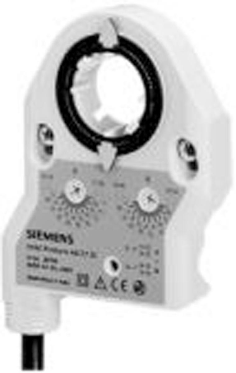 Tillbehör ASC77.2E, spjällställdon, yttre hjälpkontakt, dubbel, Siemens - ASC77.2E SPJÄLLMOTOR SIEMENS