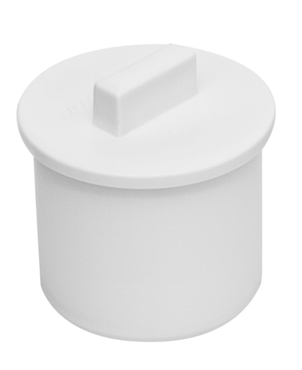 Propp av PP för muff - PROPP 40MM VIT PP FÖR MUFF 2316098