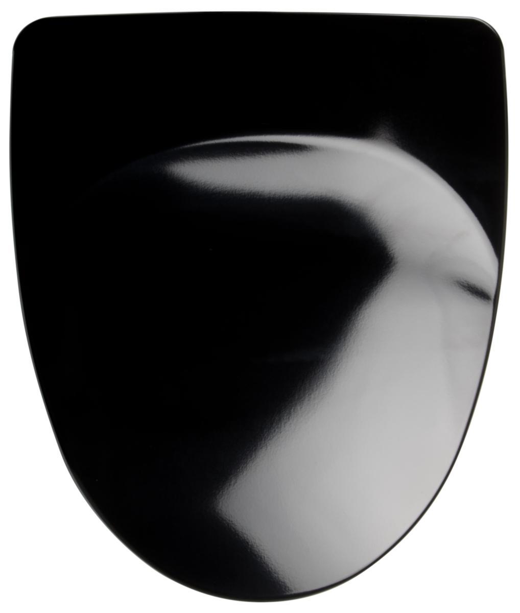 WC-sits, hårdsits SoftClose, till Ifö Sign, Duraform - WC-SITS DURAFORM SVART SOFT CLOSE FÖR IFÖ SIGN 833.24