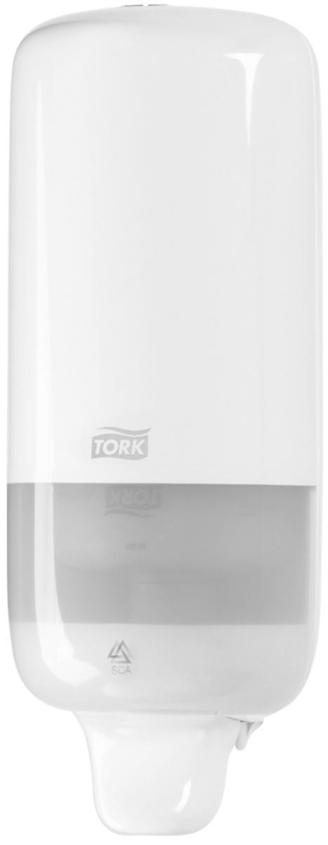Dispenser för tvål, Tork, S1 - TVÅLDISPENSER TORK TVÅL S1 VIT 560000
