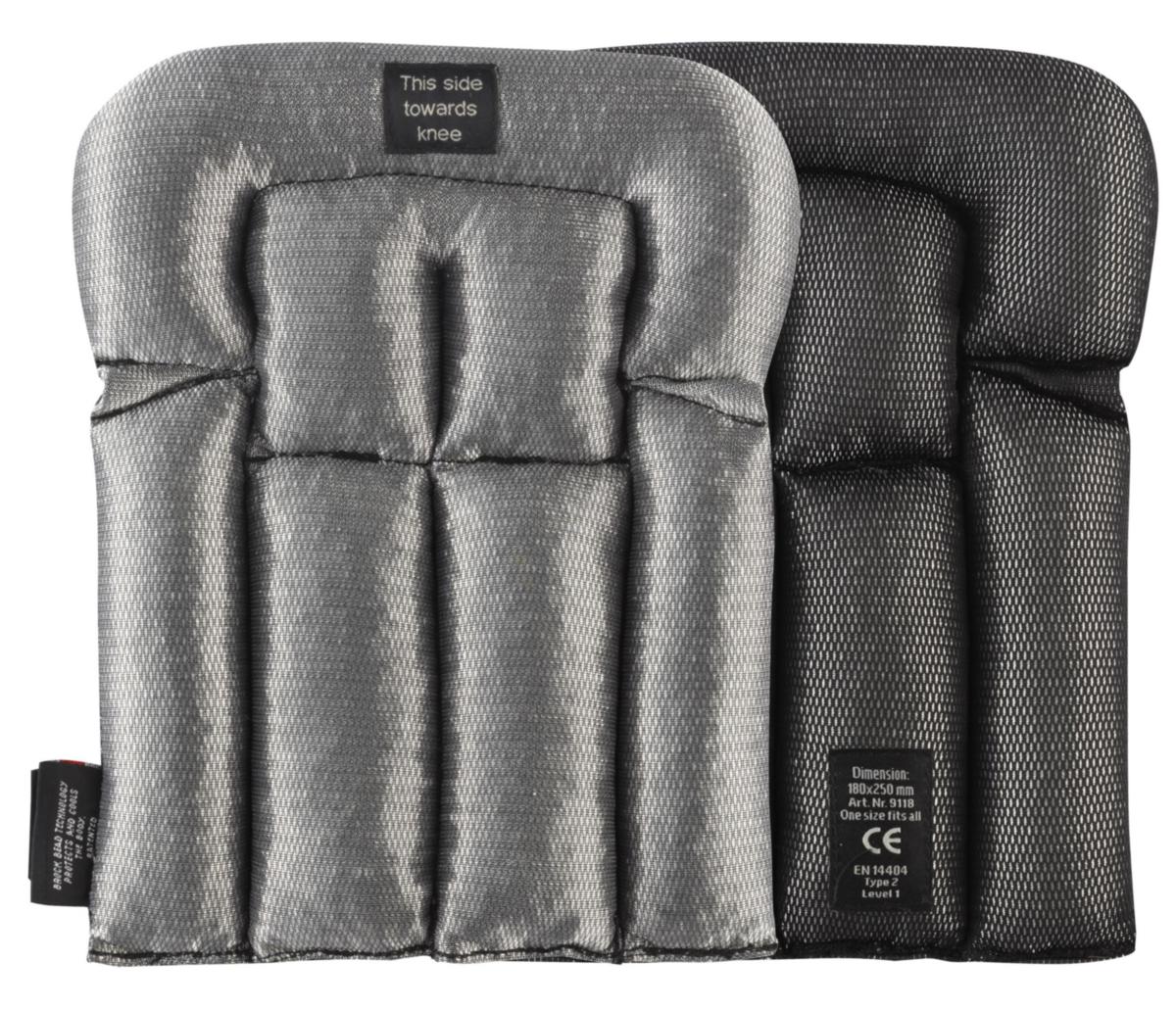 Knäskydd golvläggare 9118 Snickers - KNÄSKYDD GOLVLÄGGARE SNICKERS 9118 GRÅ/SVART 180X250 MM