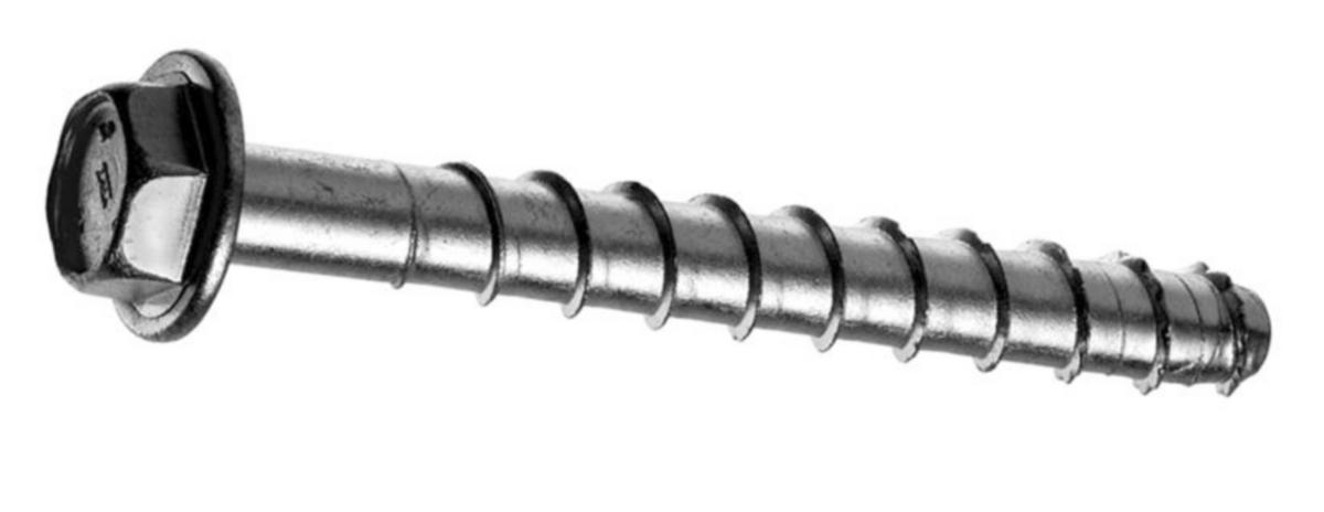 Betongskruv med fläns - BETONGSKRUV 7.5X50 (100 ST) MP-890E ELFÖRZINKAD