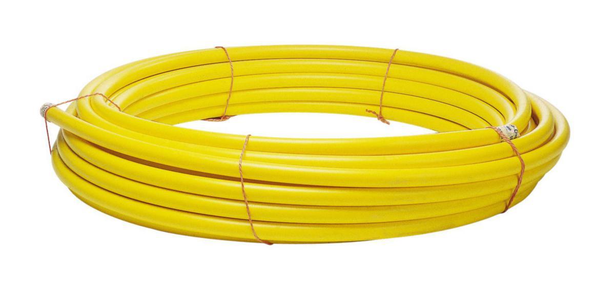 Kabelrör SRN, slät, gul, i ring - KABELRÖR PEM 32/28 SRN GUL(50) SLÄTA