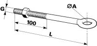 Ögleskruv M16