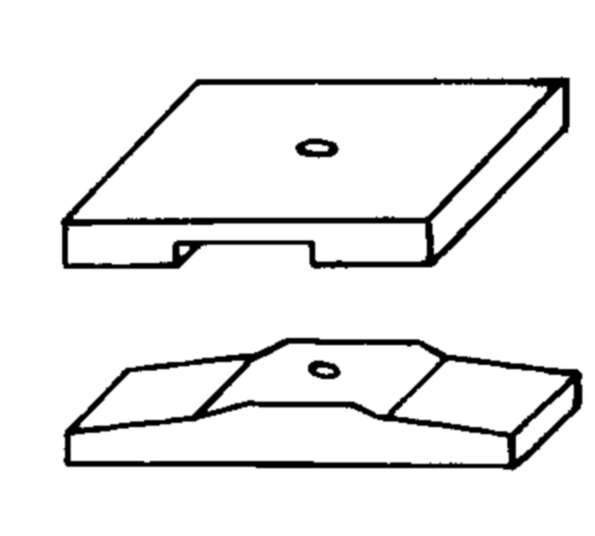 Betongplattor - STAGFÖRANKRING 450X400 MM