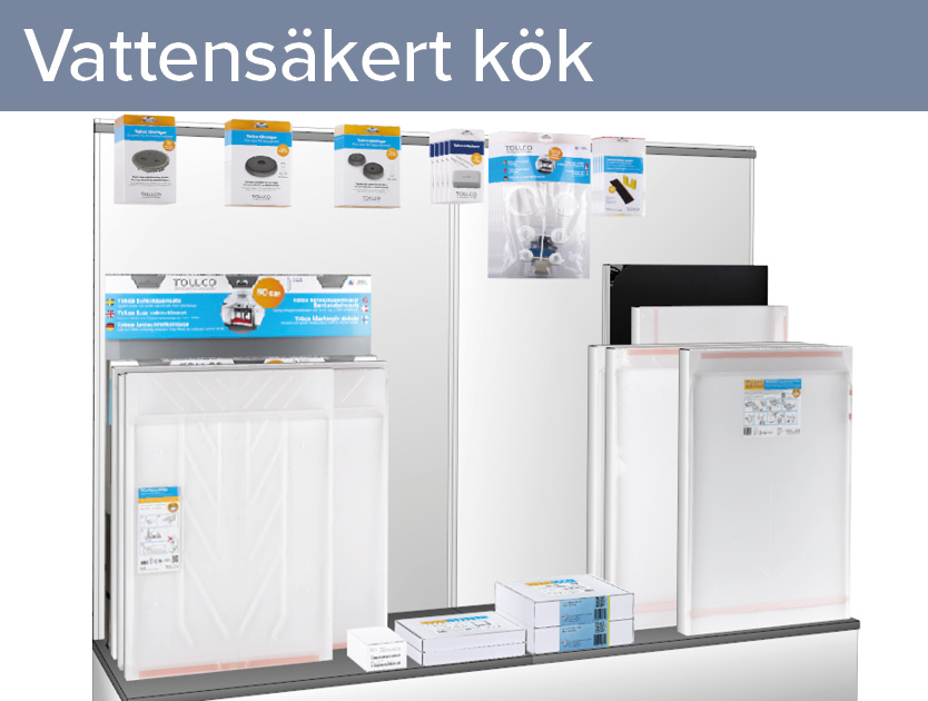 Butikskoncept vattensäkert kök
