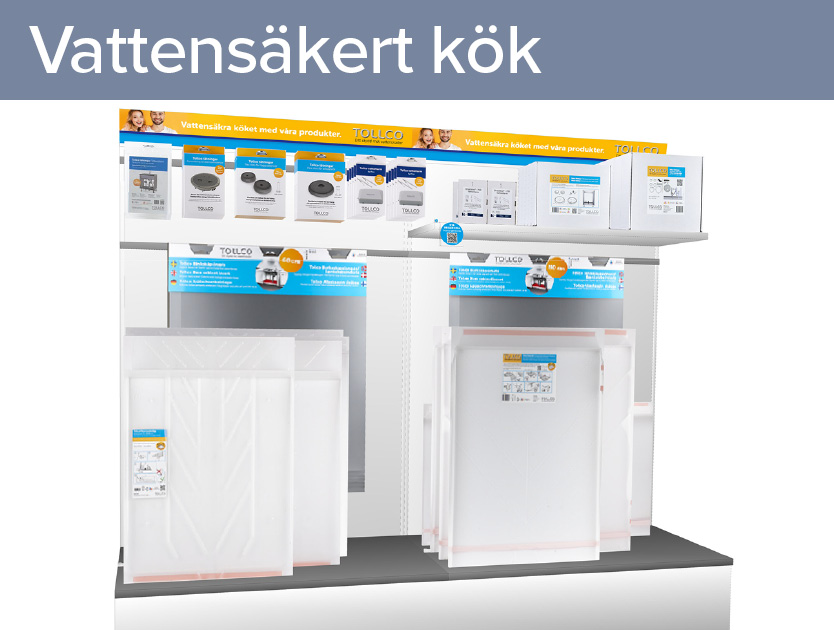 Butikskoncept vattensäkert kök