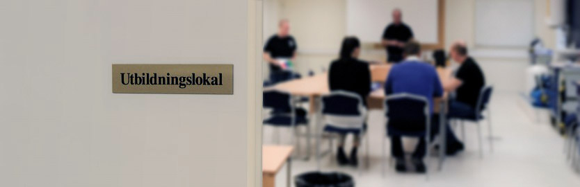Utbildning i Gelias lokaler