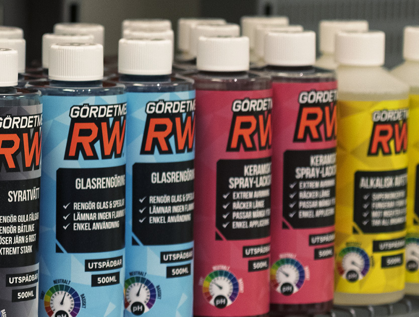 Bilvårdsprodukter GörDetMedRW