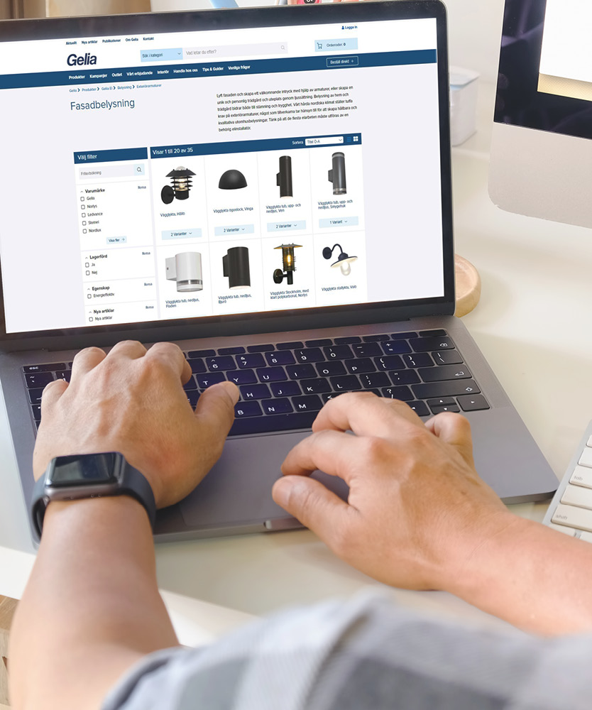 Belysning Light 4 Home i webbutiken